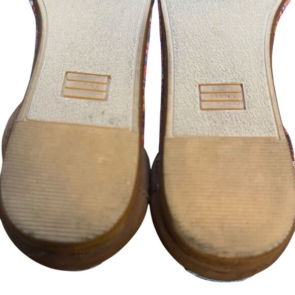 Toms Playa Tribal Womens Ankle Strap Thongs Flip Flops Leather Summer Shoes 6.5 - Picture 14 of 16